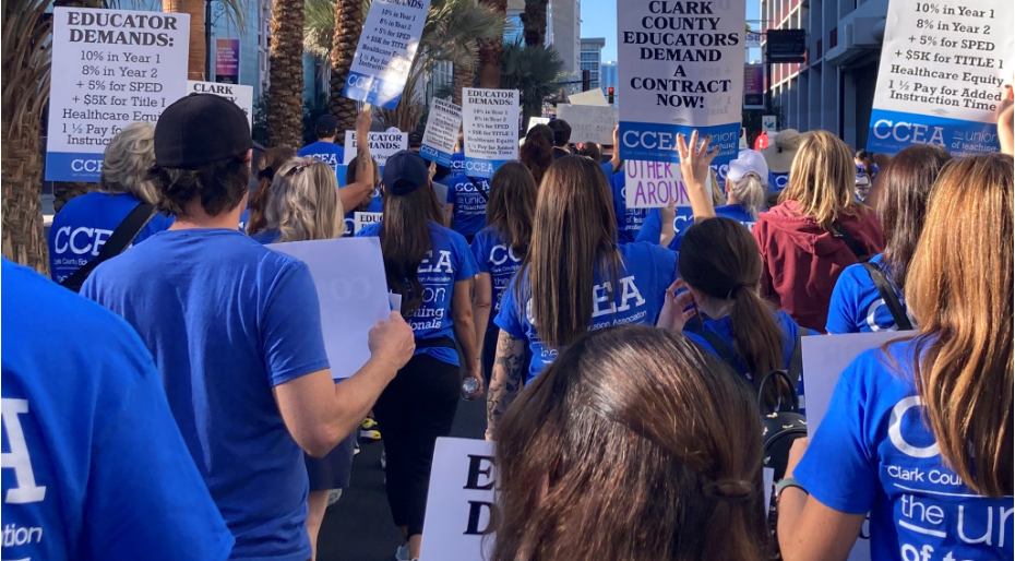 Clark County teachers inspired Nevada’s anti-strike law. They might also upend it