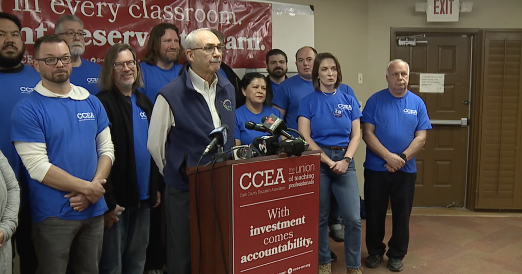 Read more about the article Teachers react to ‘historic’ contract between Clark County School District, teachers’ union
